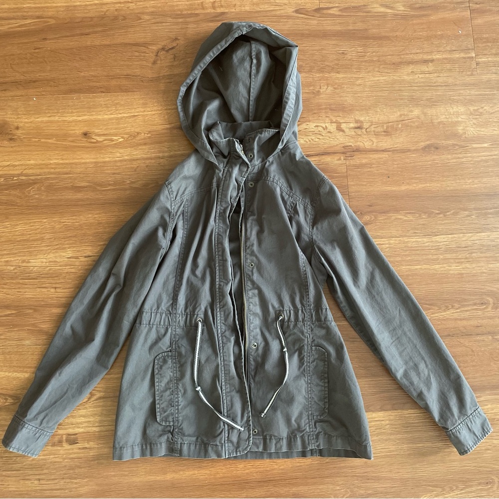 Gap Oversized Charcoal Gray Jacket Coat Women’s Small